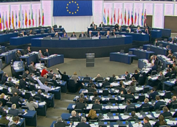 Sesión del Parlamento Europeo