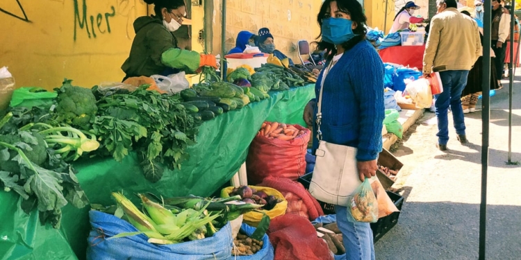 Mercados en La Paz