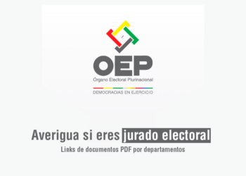 Lista de jurados electorales