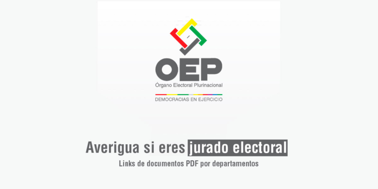 Lista de jurados electorales