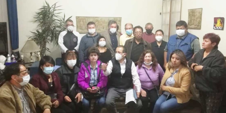 Asociaciones de Propietarios de Bienes Inmuebles de la ciudad de La Paz y el exalcalde Omar Rocha