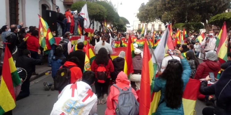 Cabildo en Sucre