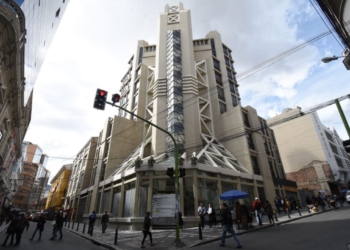 Edificio de Soboce que fue comprado por la Alcaldía de La Paz.