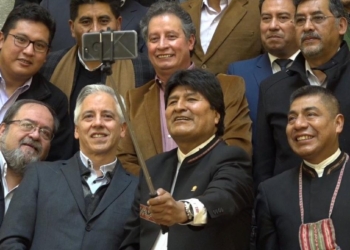 Ministros de Evo