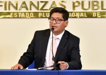 El ministro de Economía y Finanzas Publicas, Marcelo Montenegro | Foto ABI