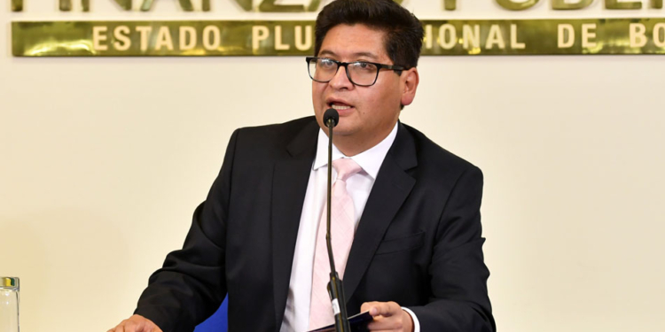 El ministro de Economía y Finanzas Publicas, Marcelo Montenegro | Foto ABI