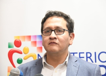 El viceministro de Salud, Álvaro Terrazas | Foto RRSS