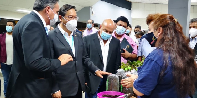 El presidente Luis Arce clausuró el jueves por la noche el Congreso Empresarial 2020 | Foto RRSS