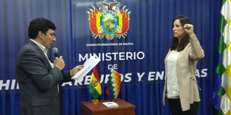 Hortensia Jiménez asume como Directora de la Agencia Boliviana de Energía Nuclea