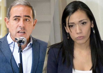 Cesar Dockweiler y Adriana Salvatierra
