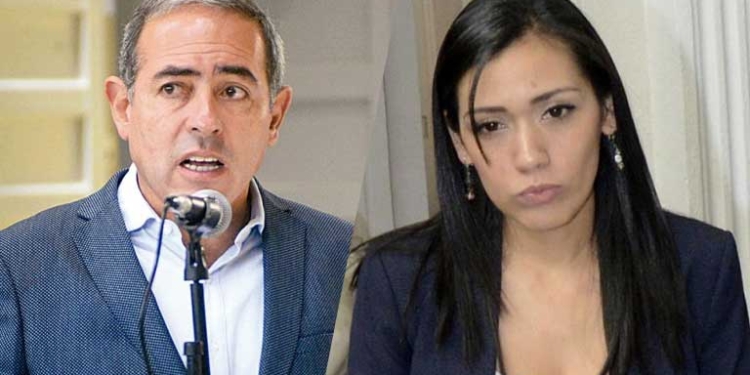 Cesar Dockweiler y Adriana Salvatierra