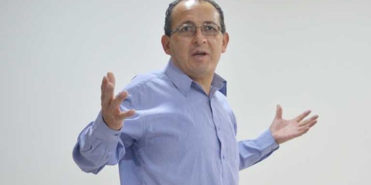 El exalcalde de La Paz, Omar Rocha
