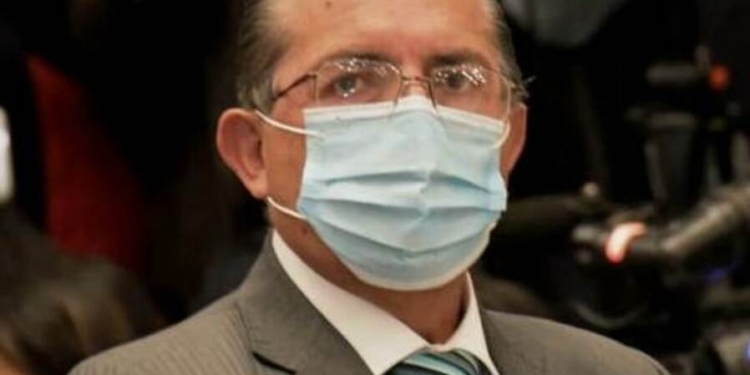 Ministro de Salud, Edgar Pozo | Foto RRSS
