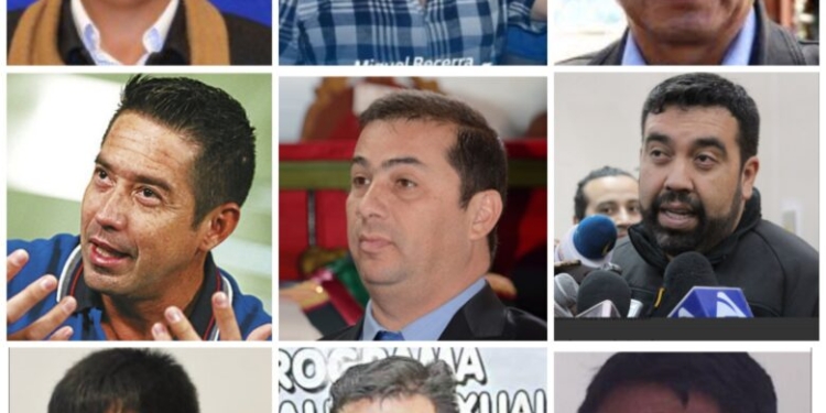 Candidatos a gobernaciones | Foto RRSS