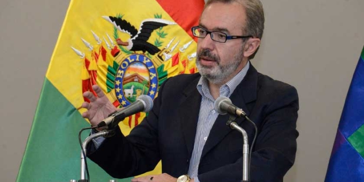 Vocero presidencial, Jorge Richter | Foto: ABI