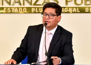 El ministro de Economía y Finanzas, Marcelo Montenegro | Foto: ABI