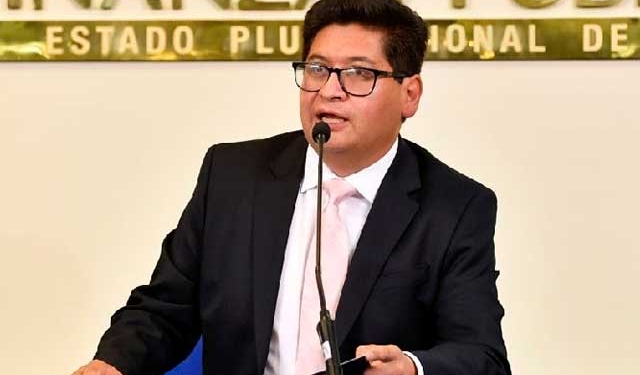 El ministro de Economía y Finanzas, Marcelo Montenegro | Foto: ABI