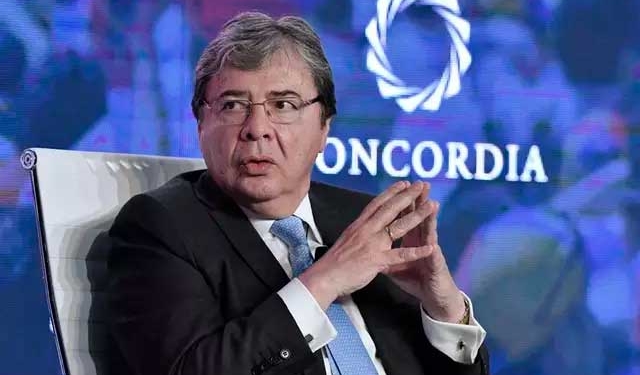 Carlos Holmes Trujillo, ministro de Defensa de Colombia - 2019 GETTY IMAGES / GABRIEL APONTE