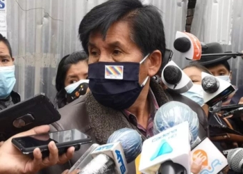 Senador del Movimiento al Socialismo, Felix Ajpi Ajpi | Foto: RRSS