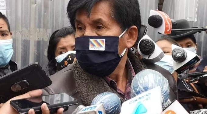 Senador del Movimiento al Socialismo, Felix Ajpi Ajpi | Foto: RRSS