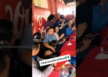 Guitarreada sin medidas de bioseguridad