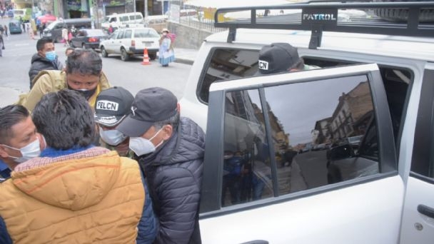 Sanabria es aprehendido y su audiencia de medidas cautelares se realizará este miércoles | Foto Página Siete