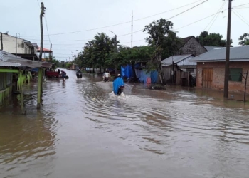 San Borja inundada | Foto RRSS
