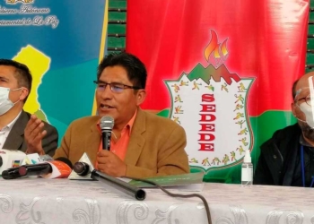 Gobernador de La Paz, Félix Patzi