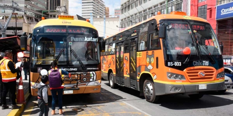 La Paz BUS encapsulará por 7 días y de forma escalonada