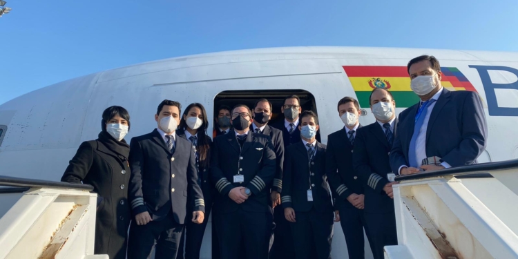 BoA se convirtió en la primera aerolínea boliviana en llegar al continente asiático | Foto ABI