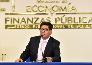El ministro de Economía y Finanzas Públicas, Marcelo Montenegro | Foto: ABI