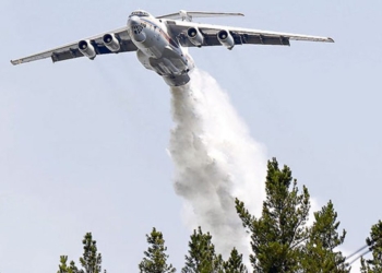 Avión ruso Ilyushin Il-76