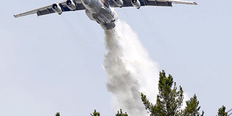 Avión ruso Ilyushin Il-76