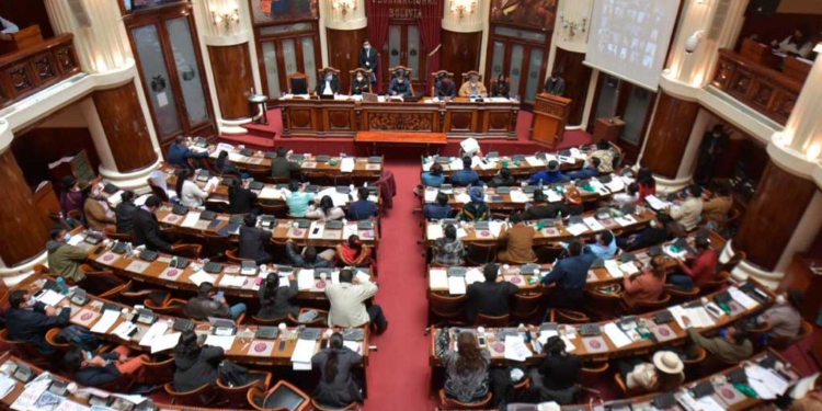 La Asamblea Legislativa Plurinacional (ALP) | Foto: ABI