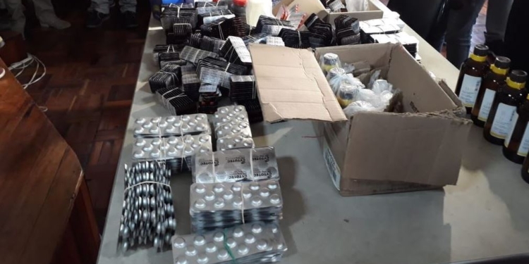 Supuestos medicamentos eran comercializados via redes sociales. | Foto: ATB