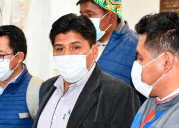 Diputados del Movimiento Al Socialismo (MAS) presentaron el quinto proceso contra la expresidenta, Jeanine Áñez | Foto: RRSS