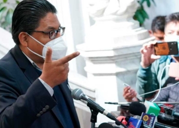 El ministro de Justicia, Iván Lima | Foto: ABI