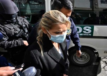 Expresidenta de Bolivia, Jeanine Áñez | Foto: AFP