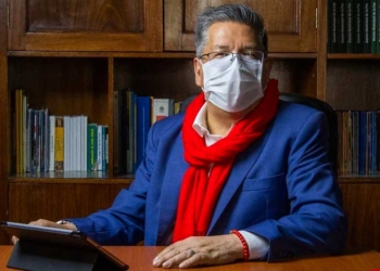 El candidato a rector de la Universidad Mayor de San Andrés, (UMSA), Óscar Heredia | Foto: RRSS