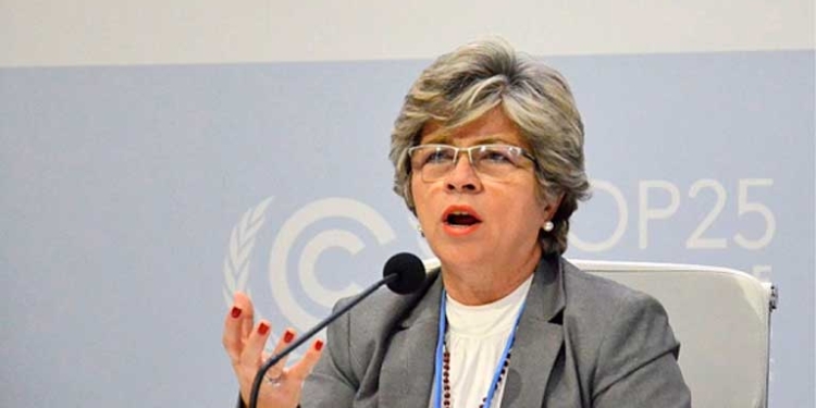 Ex ministra de Medio Ambiente y Agua, María Elva Pinckert | Foto: RRSS