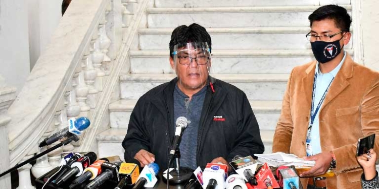 El diputado del MAS Héctor Arce | Foto: RRSS