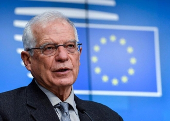 El alto representante de la Unión Europea para Asuntos Exteriores y Política de Seguridad, Josep Borrell, durante una rueda de prensa | Foto: Reuters