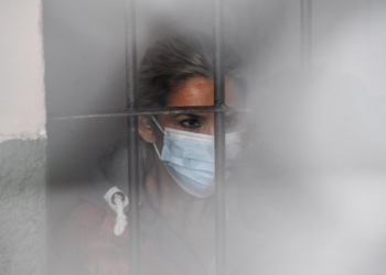 La expresidenta, Jeanine Áñez en celdas de la Fuerza Especial de Lucha Contra el Crimen (FELCC) | Foto: RRSS