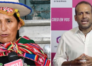 Lidia Patty / Luis Fernando Camacho | Imagen: RRSS