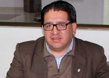 Presidente del colegio de abogados de la ciudad de La Paz, Israel Centellas | Foto: RRSS