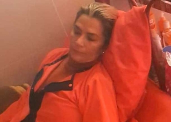 La expresidenta Jeanine Áñez fue beneficiada este viernes con una orden judicial para que reciba asistencia médica especializada | Foto: RRSS