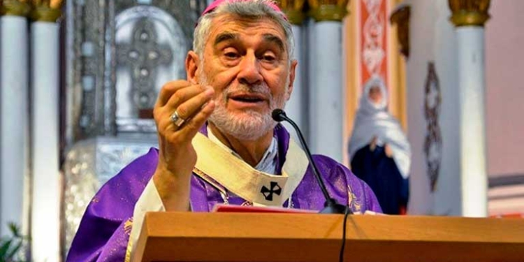 El arzobispo de Santa Cruz, Sergio Gualberti | Foto: RRSS