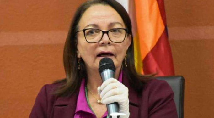 La exministra de Salud, María Eidy Roca fue inputada. (Urgentebo)