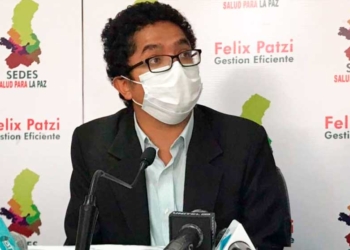 Jefe de Epidemiología el Servicio Departamental de Salud (Sedes) La Paz, Mayber Aparicio | Foto: SEDES La Paz