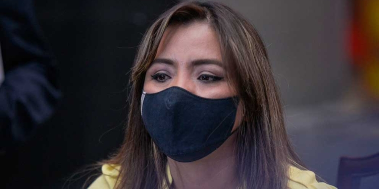 La viceministra de Comunicación, Gabriela Alcón | Foto: ABI